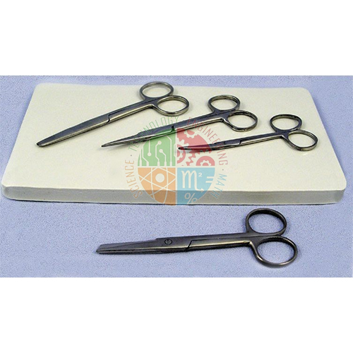 Scissors, Dissecting 110mm s/s &ndash; point ends, open shank